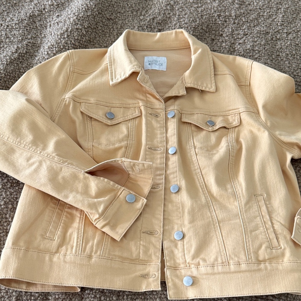 Market & Spruce Light Tan Jacket